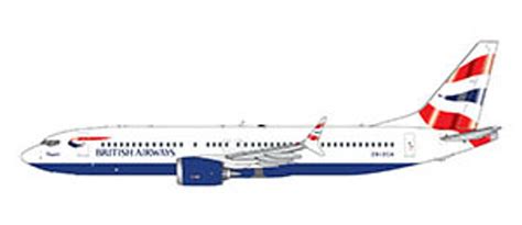 Gemini Jets British Airways 737 MAX 8 GJBAW1876 1:400