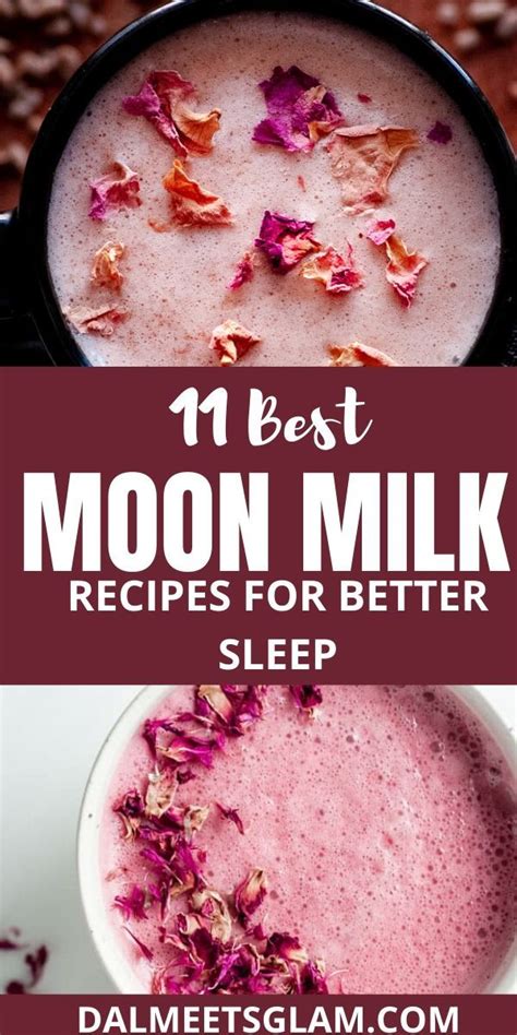 11 Moon Milk Recipes Your Sleep Routine Needs - Dal Meets Glam | Moon ...