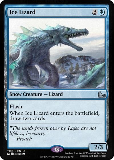 MTGNexus - Ice Lizard