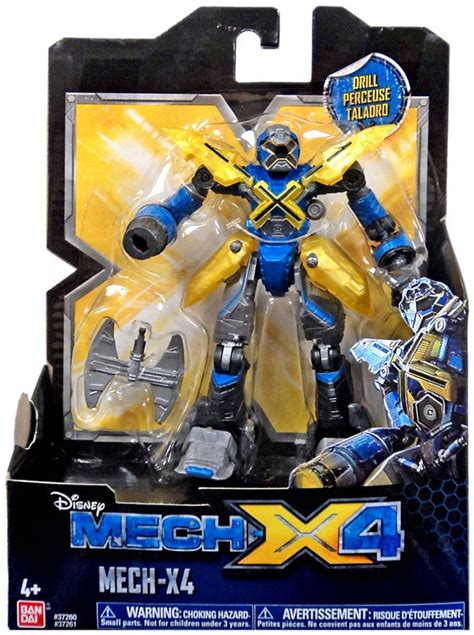 Disney Mech X4 Mech-X4 5 Action Figure Bandai - ToyWiz