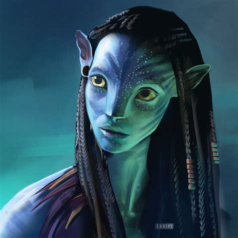 ArtStation - Neytiri from AVATAR