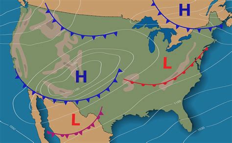 Understanding The US Cold Front Map: A Guide To Weather Forecasting And Preparedness - USA Map ...