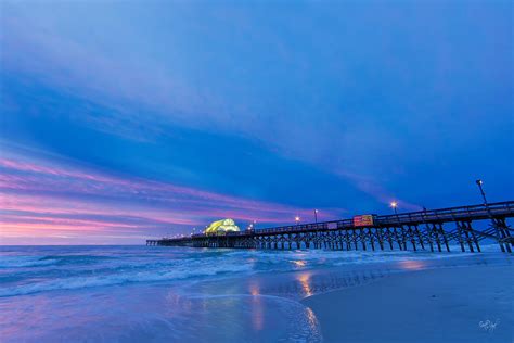 Apache Pier at Sunrise Photograph by Everet Regal - Fine Art America