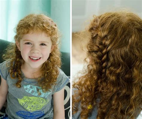 Everyday Hairstyles for Your Kid with Curly Hair {with Video Tutorial ...