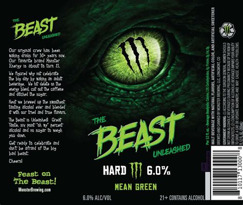 Monster Brewing – The Beast Unleashed – Mean Green - Better On Draft