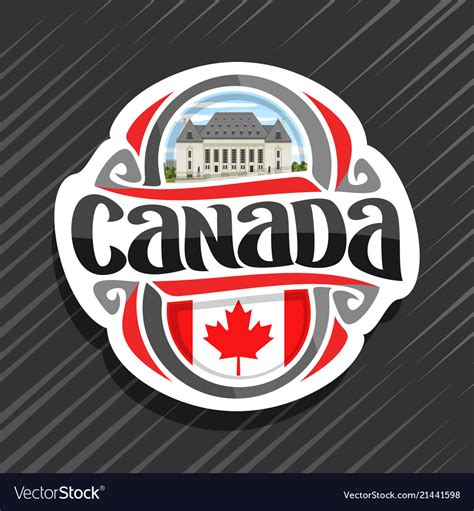 Logo for canada Royalty Free Vector Image - VectorStock