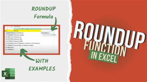 How to Use ROUNDUP Function in Excel (With Examples) - ExcelTutorial