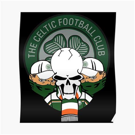 "Celtic FC -ULTRAS - Green Brigade" Poster by ULTRASart | Redbubble