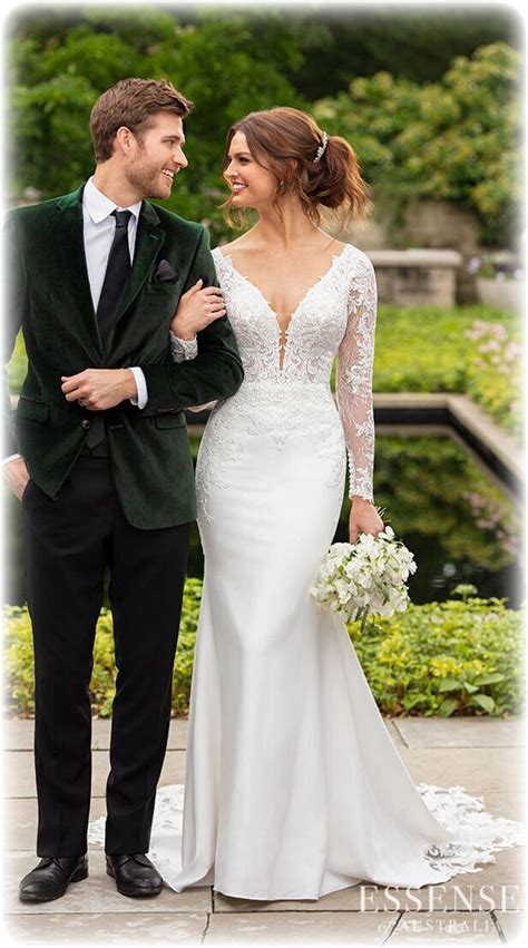 Essense Of Australia Spring 2020 Wedding Dresses | Simple Wedding Dress Lace | Wedding dress ...