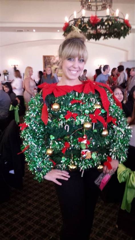 The ultimate ugly Christmas sweater. Guaranteed winner of any contest. #… | Diy ugly christmas ...