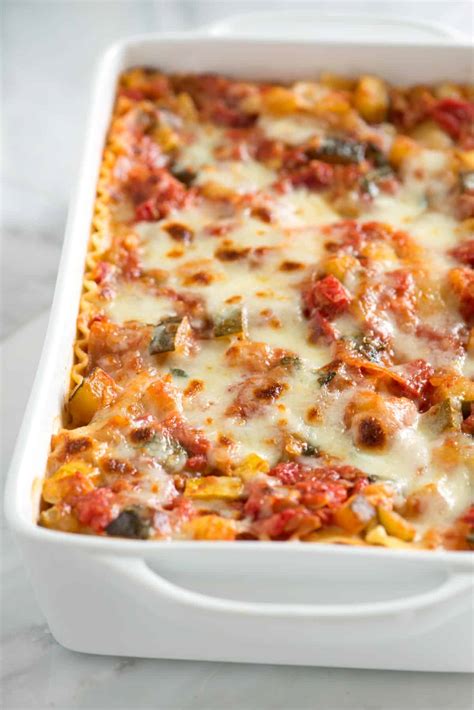 Easy Vegetable Lasagna Recipe