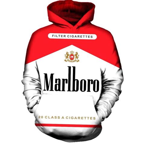 Marlboro Red Hoodie Red Hoodie, Sweatshirts Hoodie, Marlboro Red ...