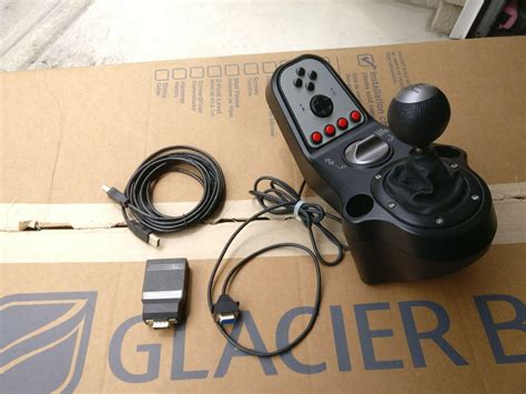 [SOLD] Logitech G25 Shifter + Leo Bodnar Shifter USB Adapter USA - Sim ...