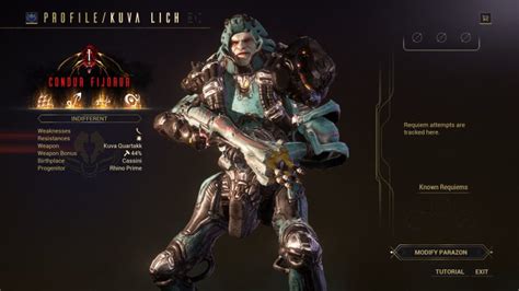 Kuva Lich Warframe | In-Depth Guide | Weapons 2024