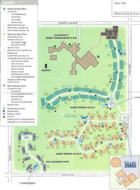 Marriott Desert Springs Villas Ii Resort Map - Zip Code Map