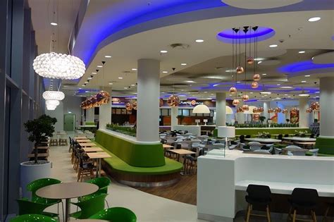 food court seating layout - Google Search | Mall design, Contract ...