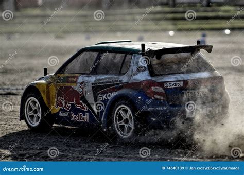 Rc rally car editorial stock image. Image of racing, s2000 - 74640139