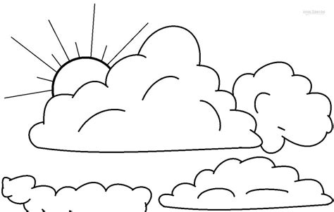 Coloring Pages | Printable Cloud Coloring Pages