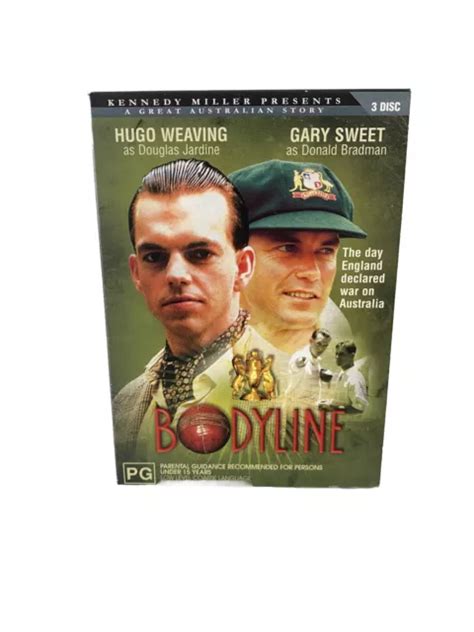 BODYLINE MINI SERIES DVD 3 Disc Box Set Reg 4 PAL Cricket Bradman ...