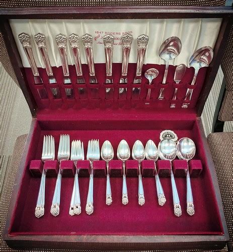 Beautiful antique silverware | A coworker brought in this go… | Flickr
