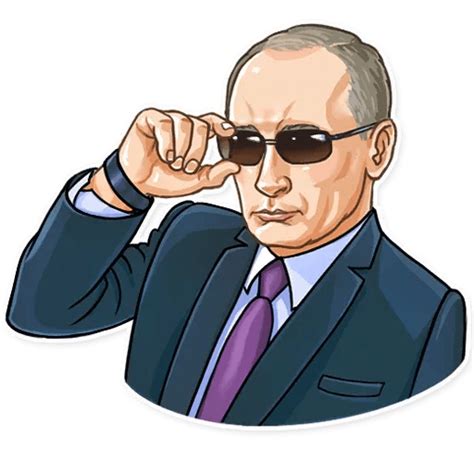 Putin WhatsApp Stickers - Stickers Cloud