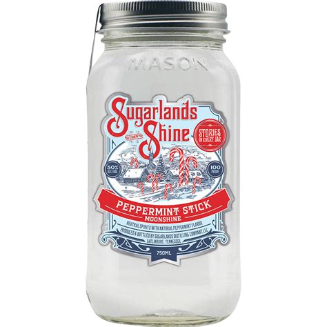 Sugarlands Peppermint Stick Moonshine | Total Wine & More