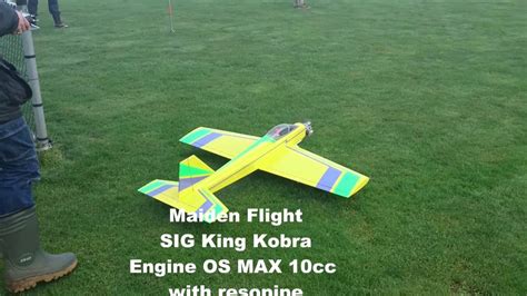 SIG King Kobra Maiden flight - YouTube