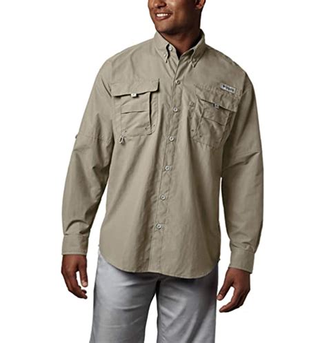 Columbia Bahama Ii L/S Shirt Button-Down Shirts Men Outdoor Recreation ...