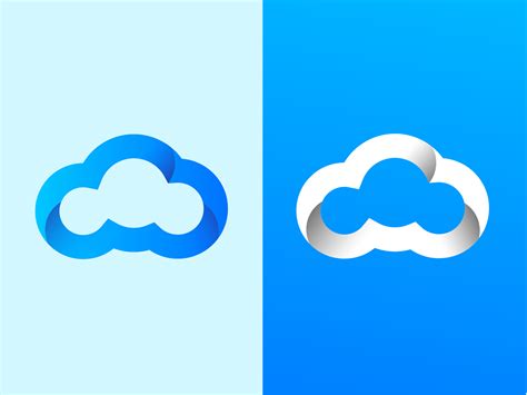 Cloud logo design :: Behance