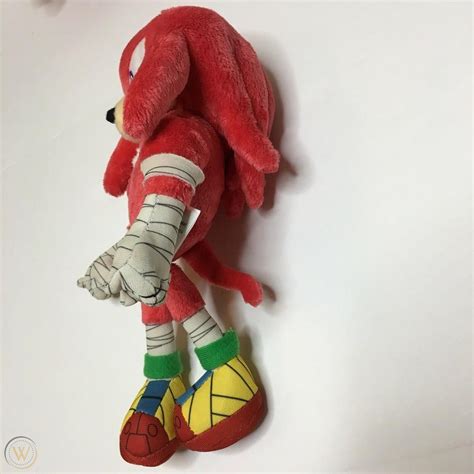 Knuckles TOMY Sonic Boom Sonic The Hedgehog Plush 9" Rare | #2097449161