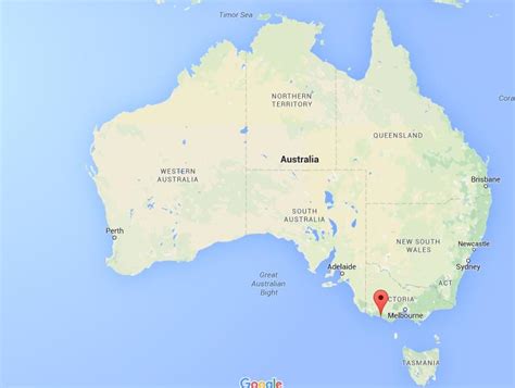 Where is Warrnambool on map Australia