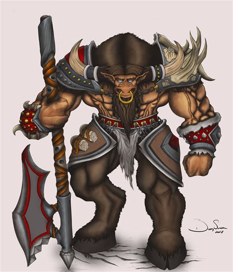 ArtStation - Cairne Bloodhoof Fan Art