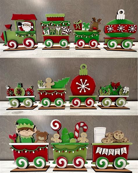 Christmas Train, Santa, Seasonal Decor, Bundle or Individual Available ...