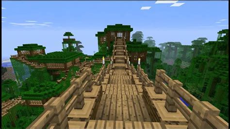 jungle life again | Minecraft jungle house, Jungle house, Tree house