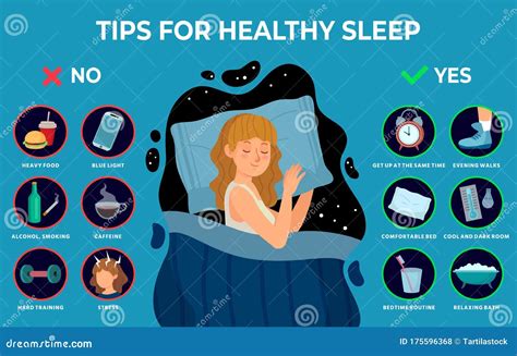 Healthy Sleep Rules. Healthy Night Sleep Tips, Good Habits and ...