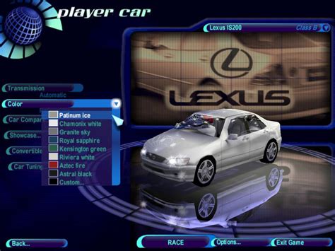 Need For Speed High Stakes: Downloads/Addons/Mods - Cars - Lexus IS200 | NFSAddons