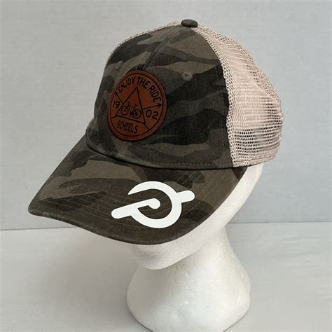 Scheels Peloton Logo Enjoy The Ride Hat Cap Mesh Snap… - Gem