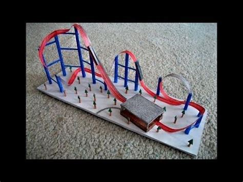 How To: Build a Cardboard Rollercoaster (Physics Class) - YouTube ...