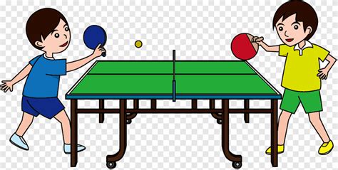 Jugar ping pong ping pong paletas y juegos, tenis de mesa, mueble, niño png | PNGEgg