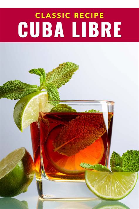 Cuba Libre Cocktail: A Simple Drink with a Complex Story | Bacon is ...