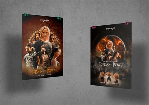 The Rings of Power Design Poster on Behance