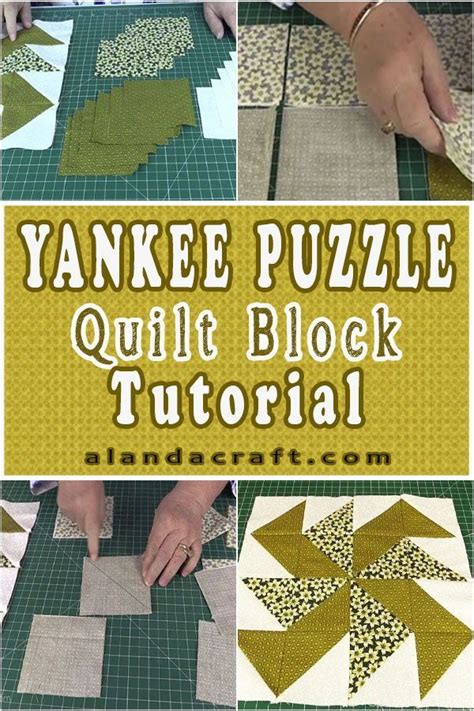 Puzzle Quilt Block Pattern - Quilt pattern For Free