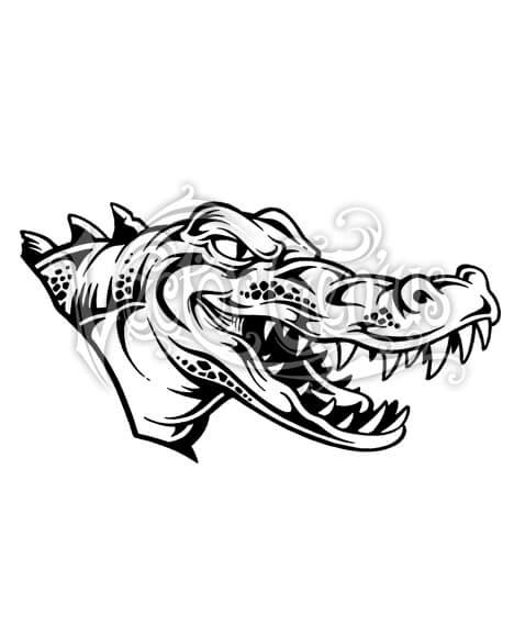 Gator Head Vector at Vectorified.com | Collection of Gator Head Vector ...