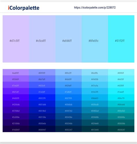 54 Latest Color Schemes with Periwinkle Color tone combinations | 2021 ...