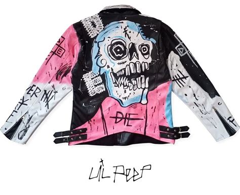 elfér Kapu Megközelíthetetlen lil peep skull jacket Vírus Csiszoló többség