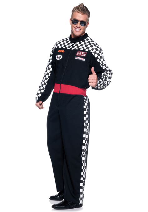 Mens Race Car Driver Costume