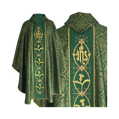 Gothic Style Chasuble With a Matching Stole Vestments for - Etsy | Liturgical colours, Religious ...