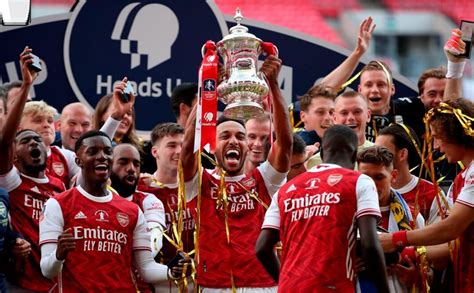 Arsenal Campeón de la FA Cup 2020 con doblete de Aubameyang