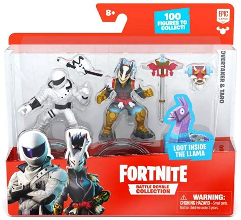 Fortnite Epic Games Battle Royale Collection Overtaker Taro 2 Mini Figure 2-Pack Moose Toys - ToyWiz