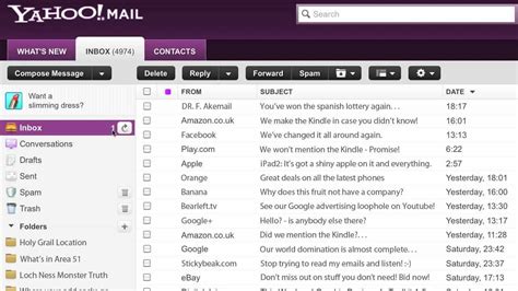 Yahoo Mail Inbox